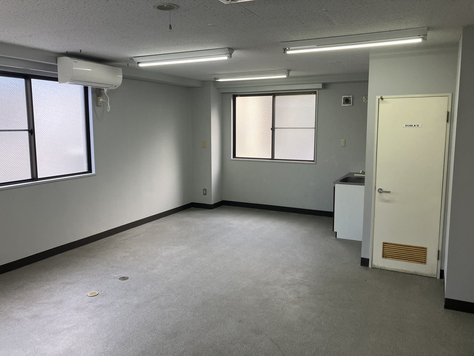 室内角の様子