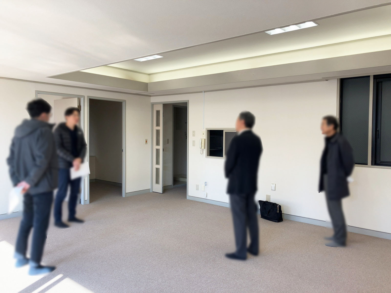別角度の様子