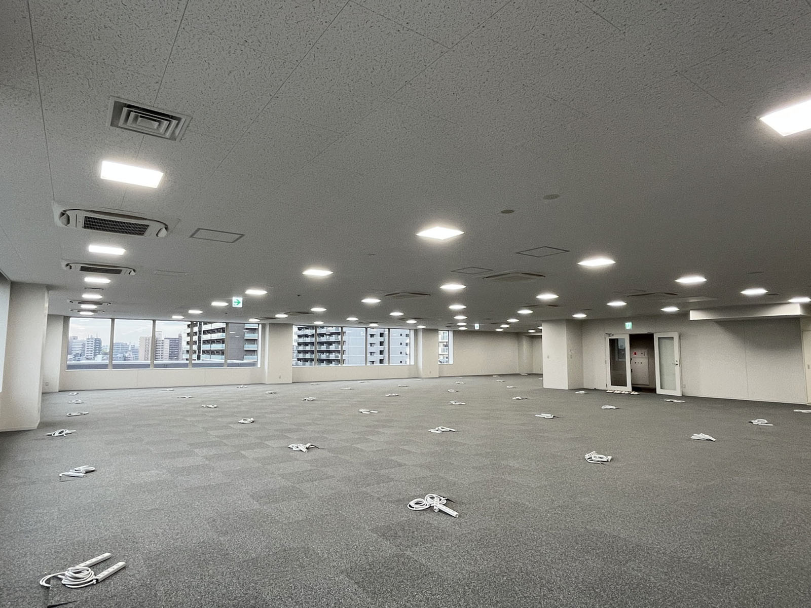 別フロアの様子(6階西・約136坪)