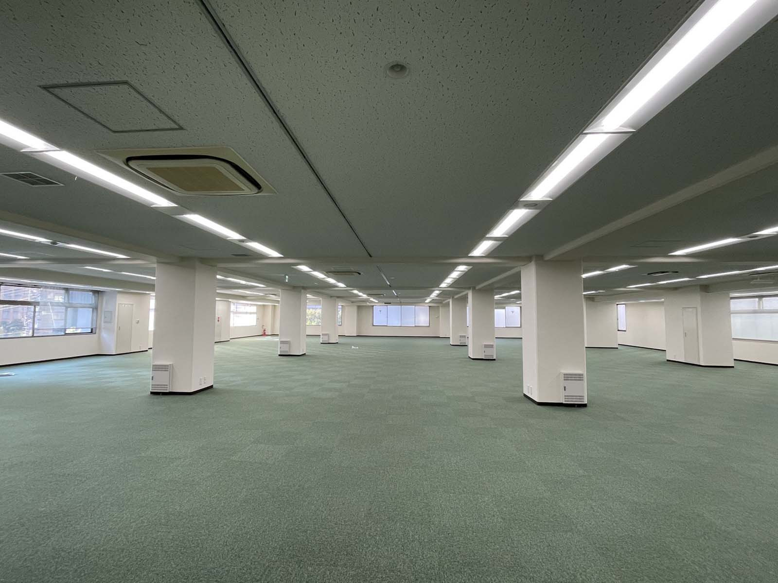 オフィス室内参考画像(3階・約226坪)