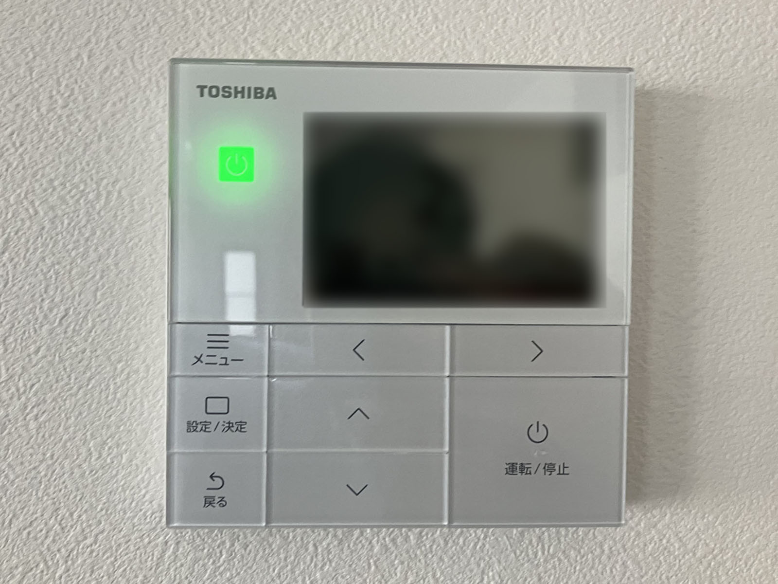 空調のスイッチ