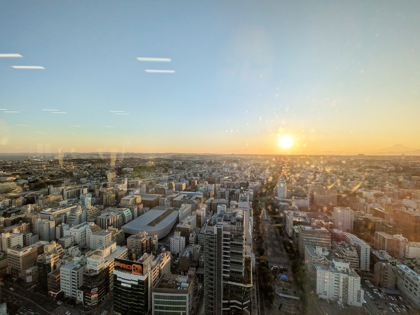 眺望(関内駅方面)