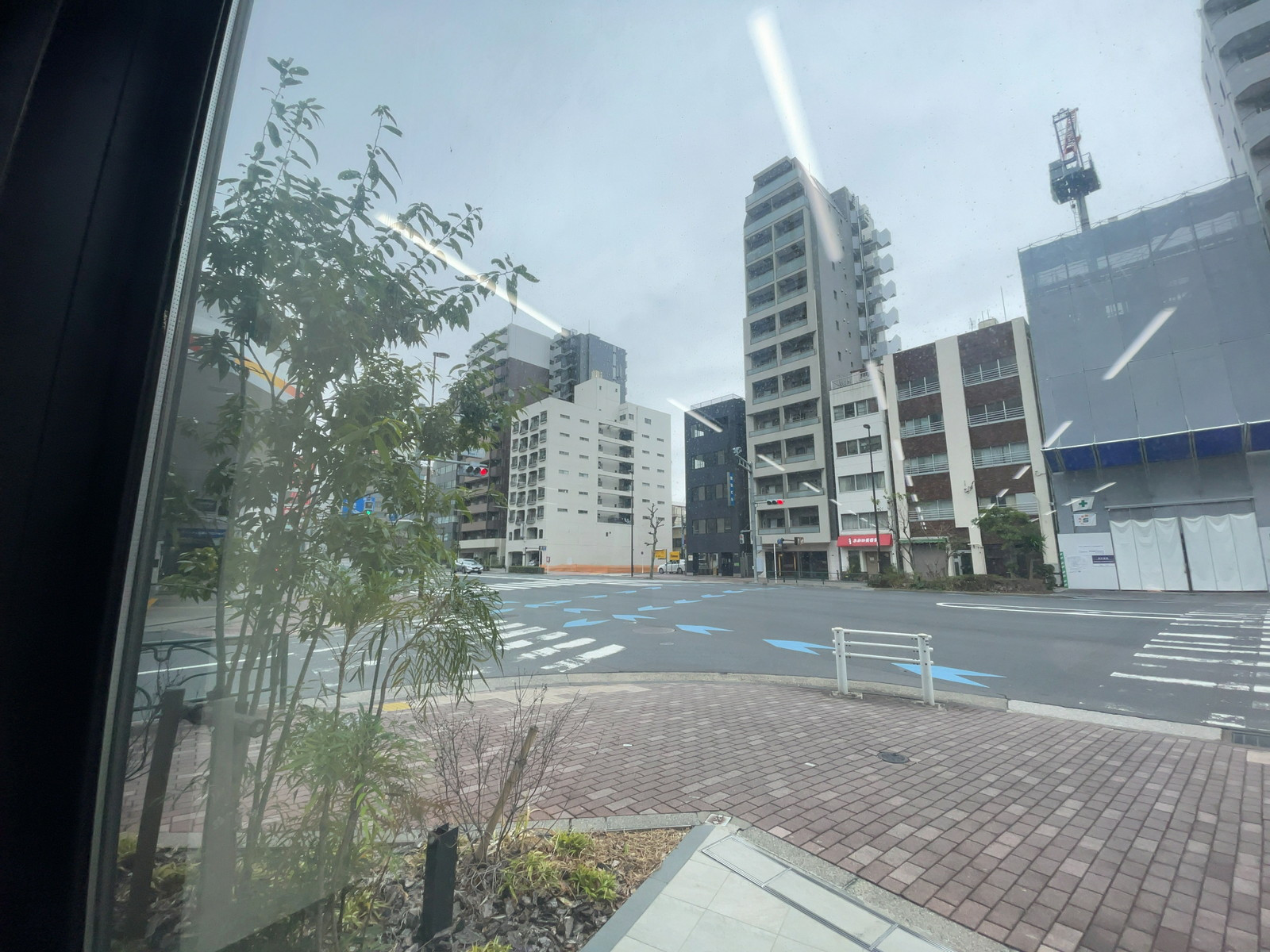 眺望(永代通り)