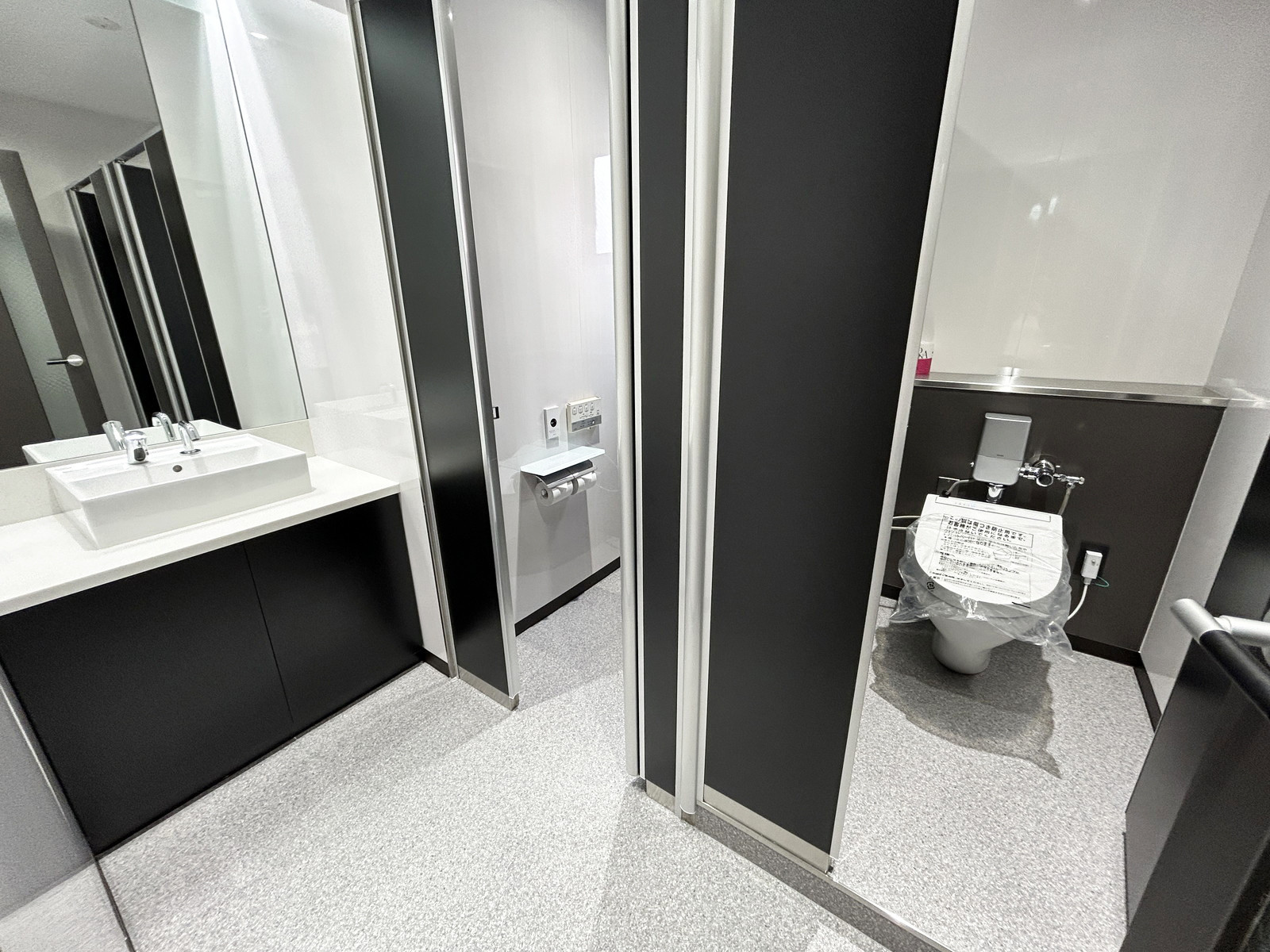 女性用トイレ全体の様子