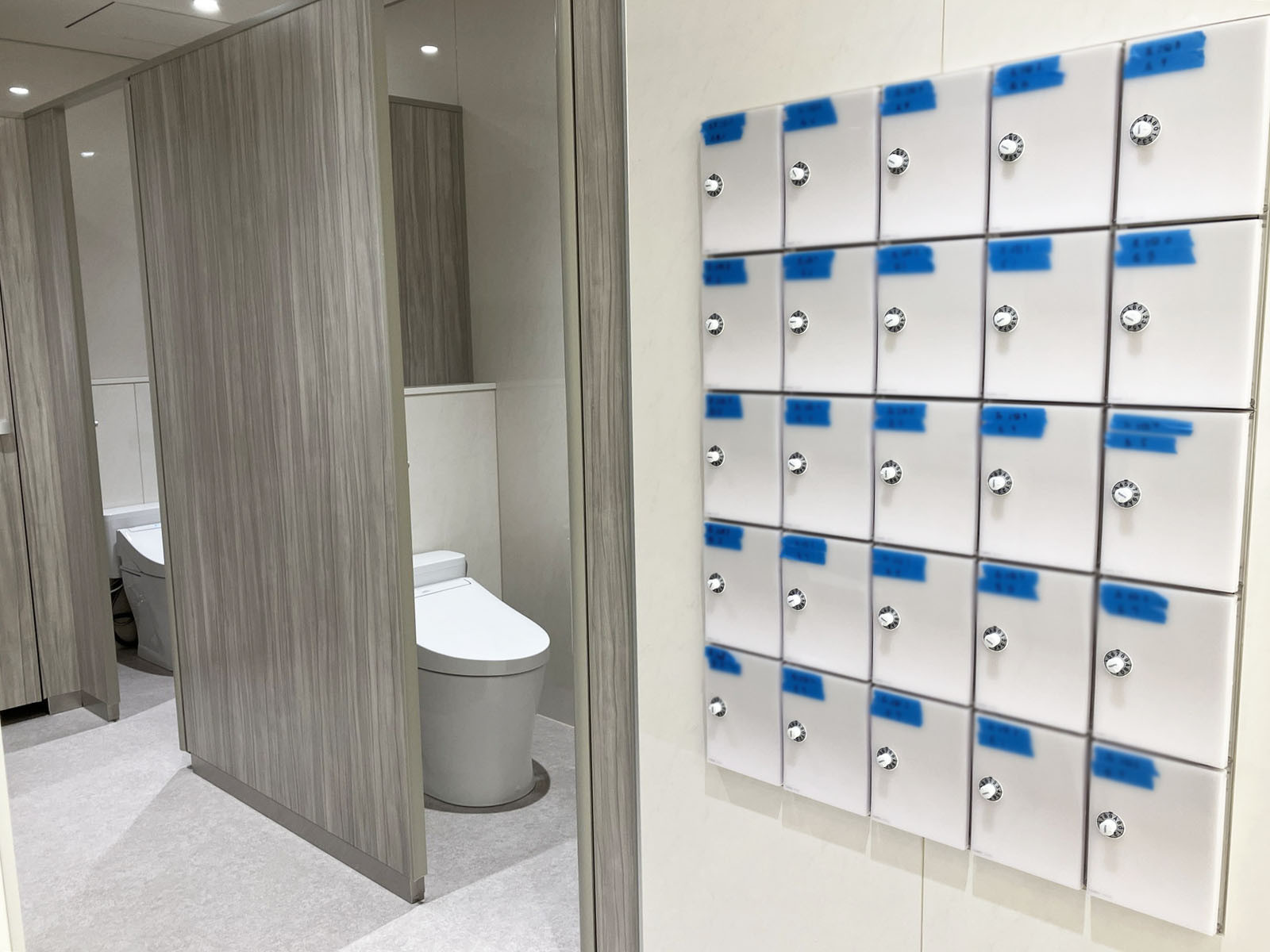 女子トイレ全体の様子