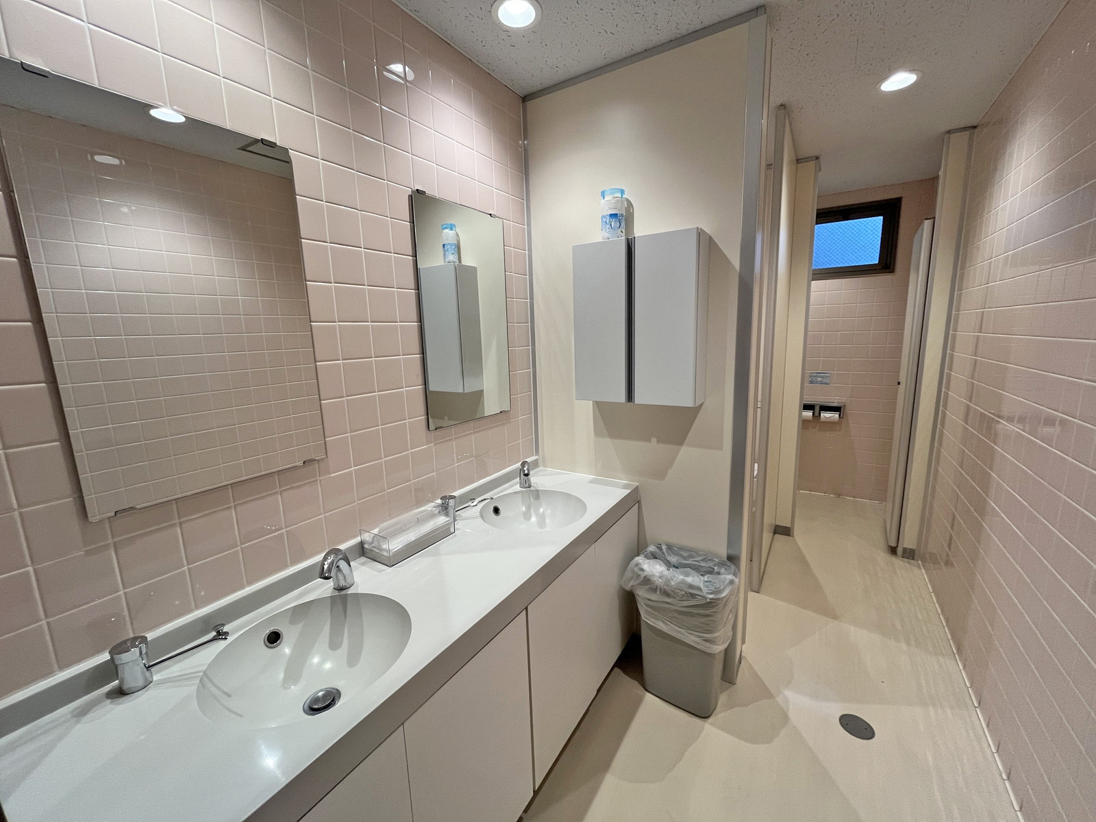 女性用トイレ全体の様子