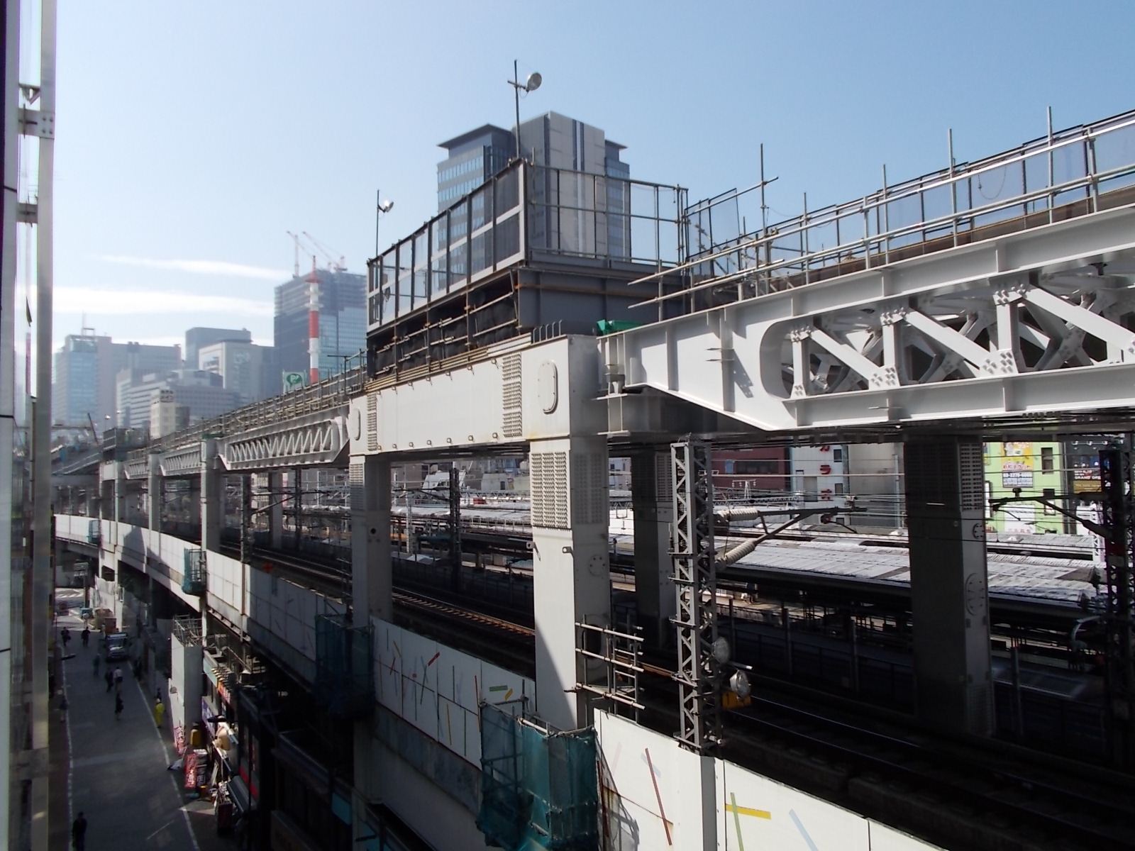 すぐ前にはＪＲの線路