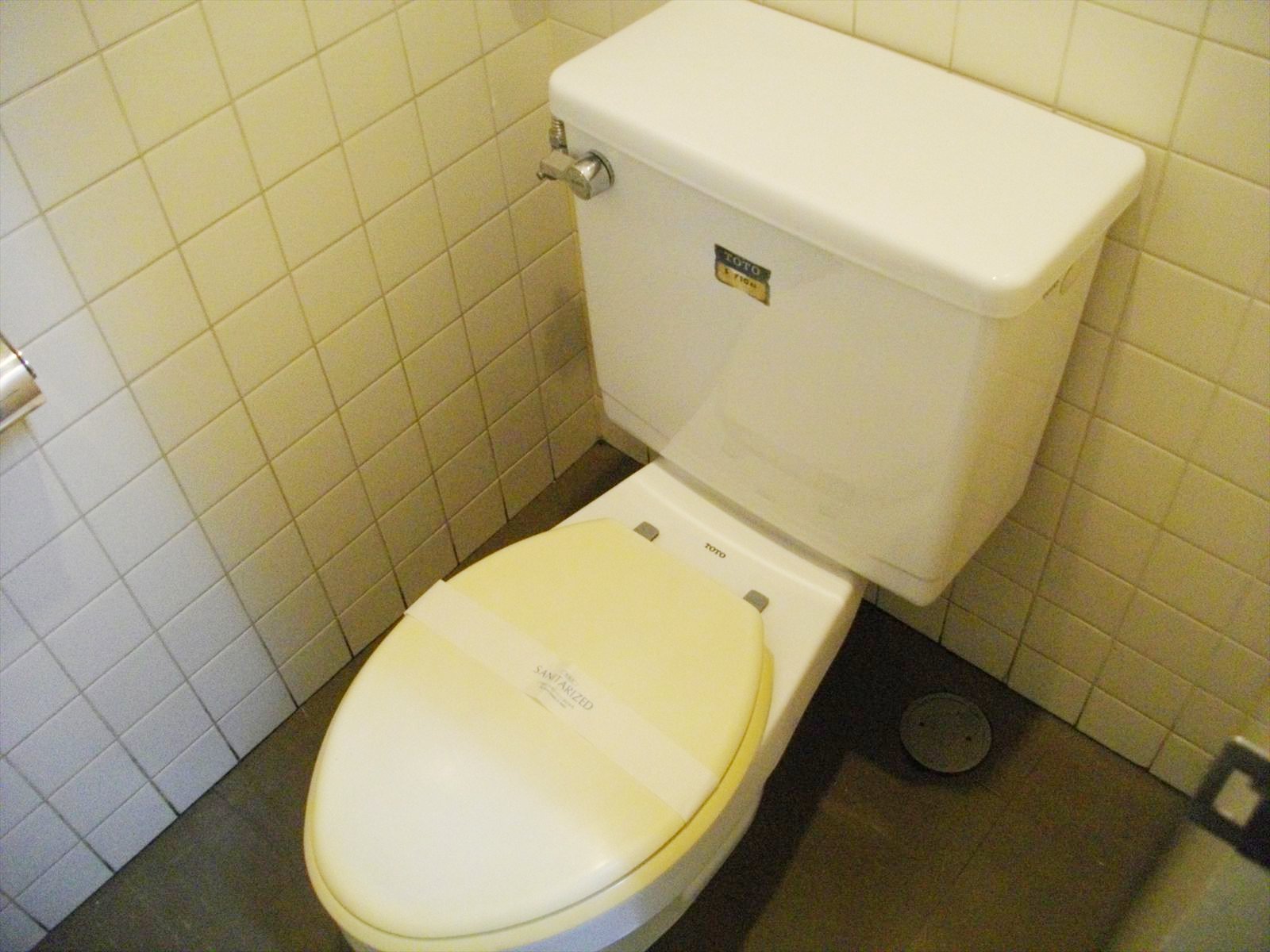 トイレは男女別