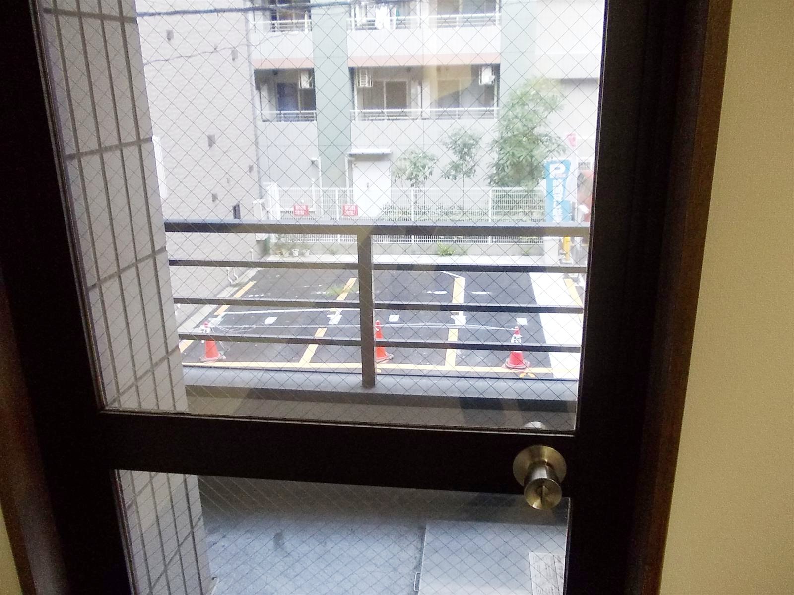 バルコニーでリフレッシュ