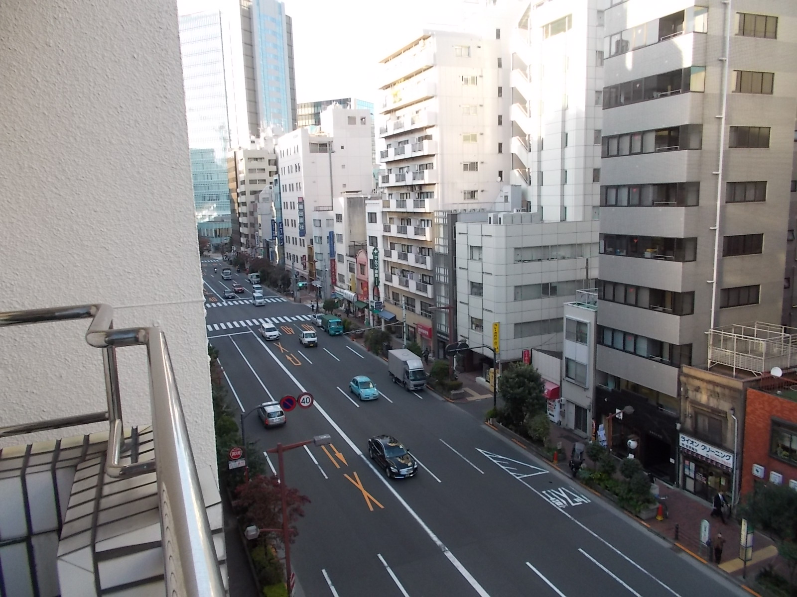 目白通り沿いの眺望