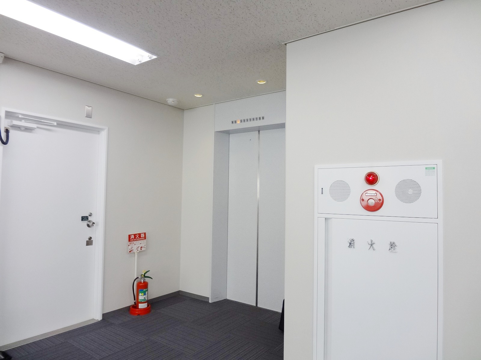 エレベーターからダイレクトイン