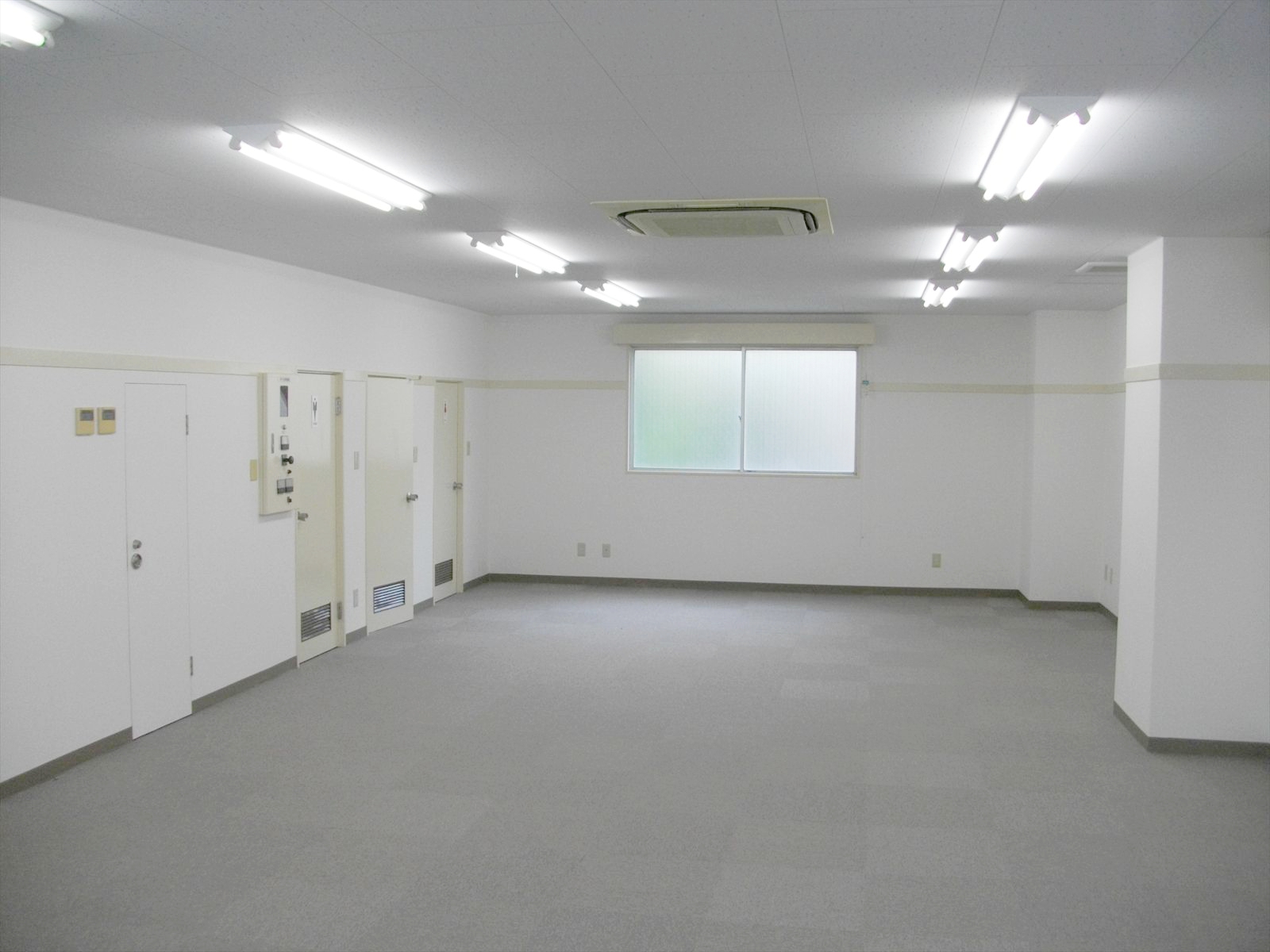余計な柱の無い空間