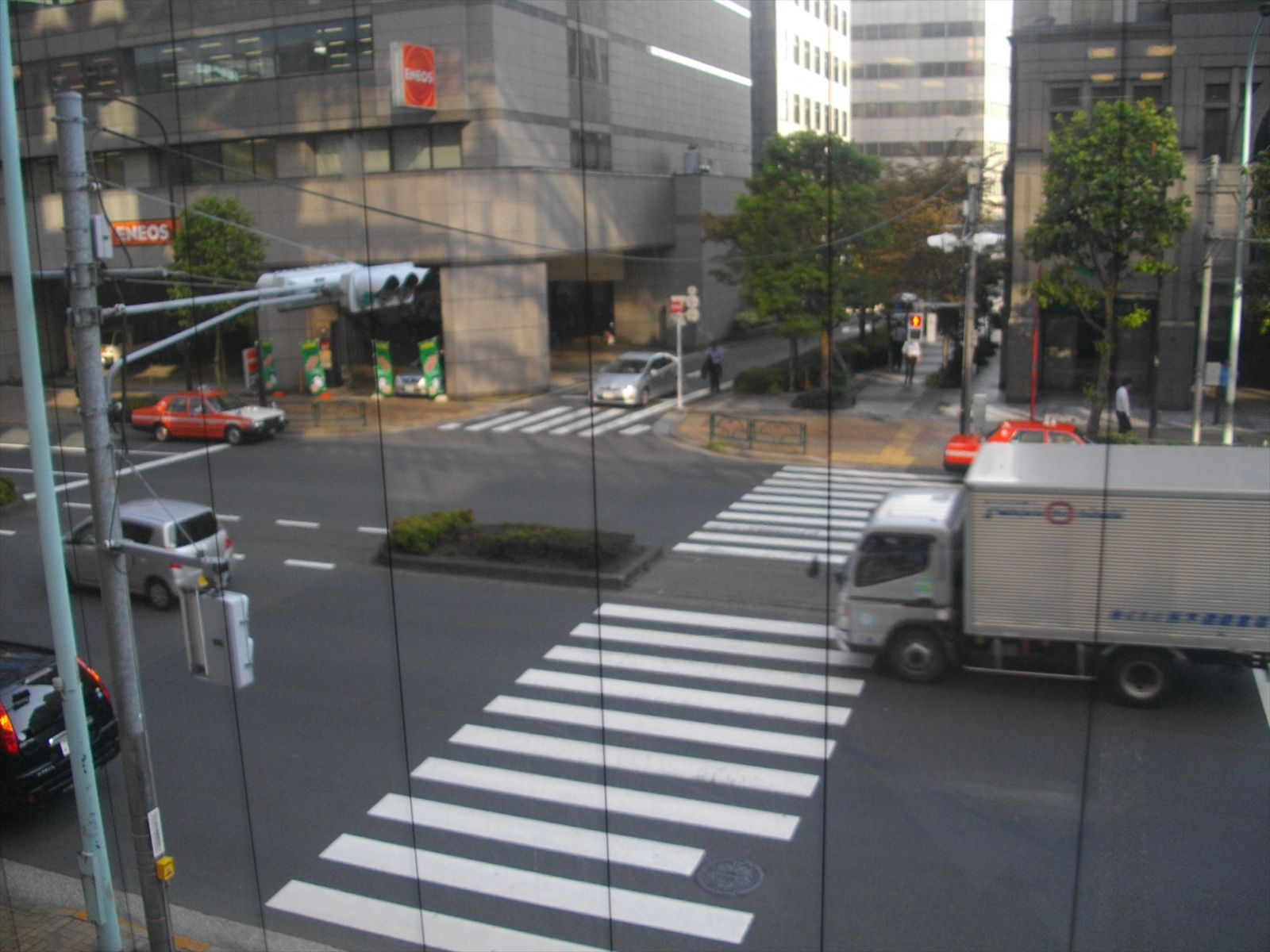 永代通りを臨む眺望