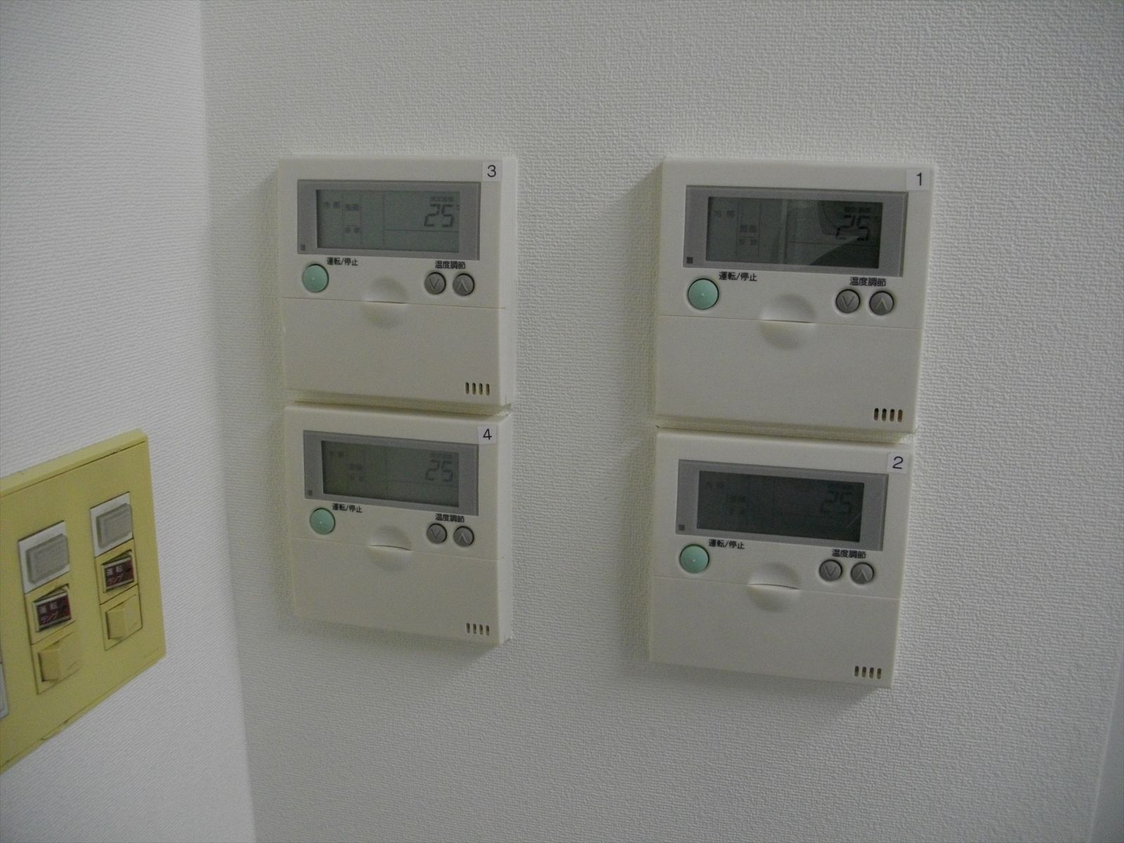 空調スイッチ