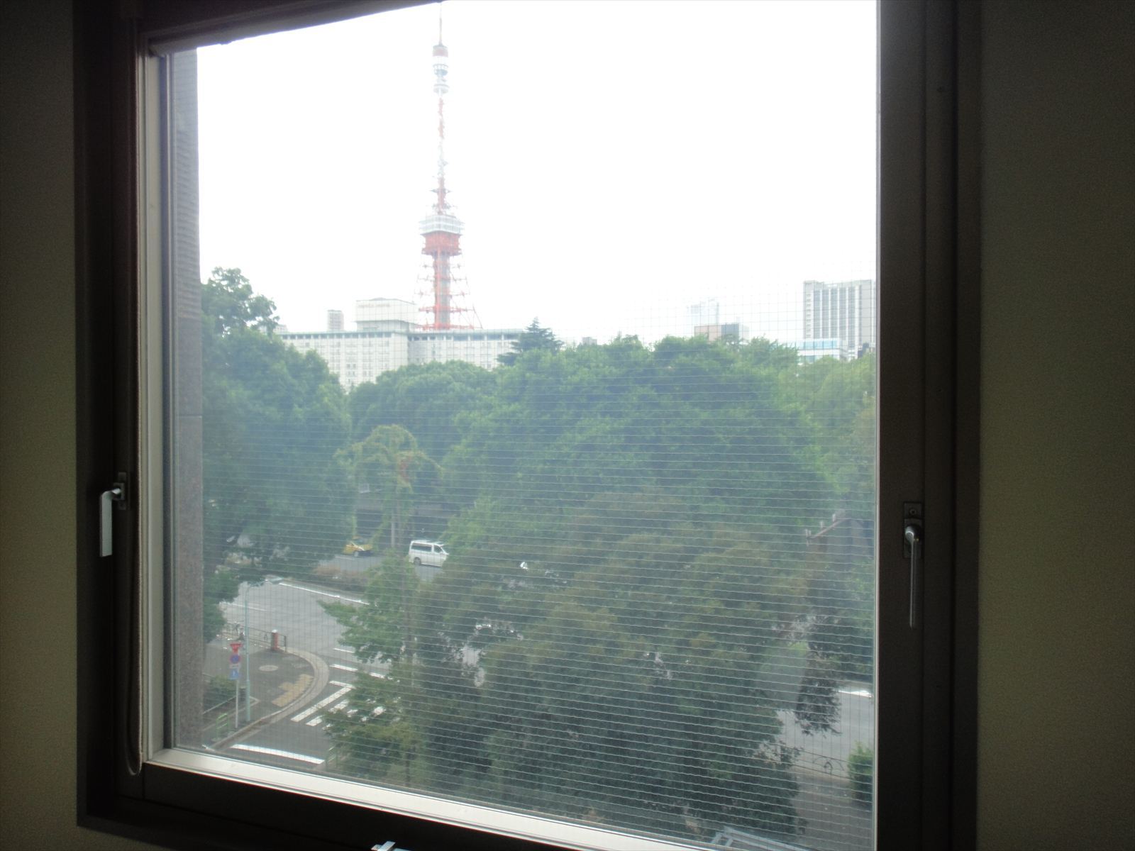 東京タワーを望む眺望
