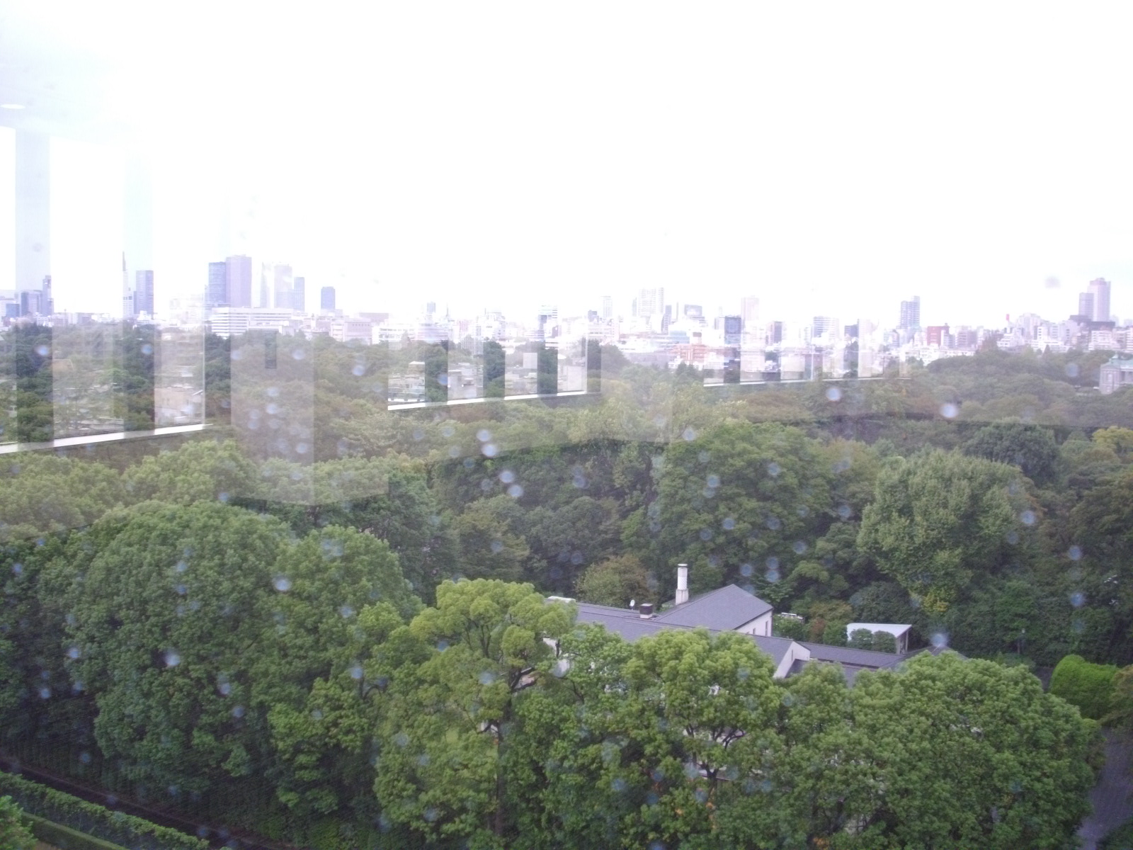 目の前は赤坂御用地