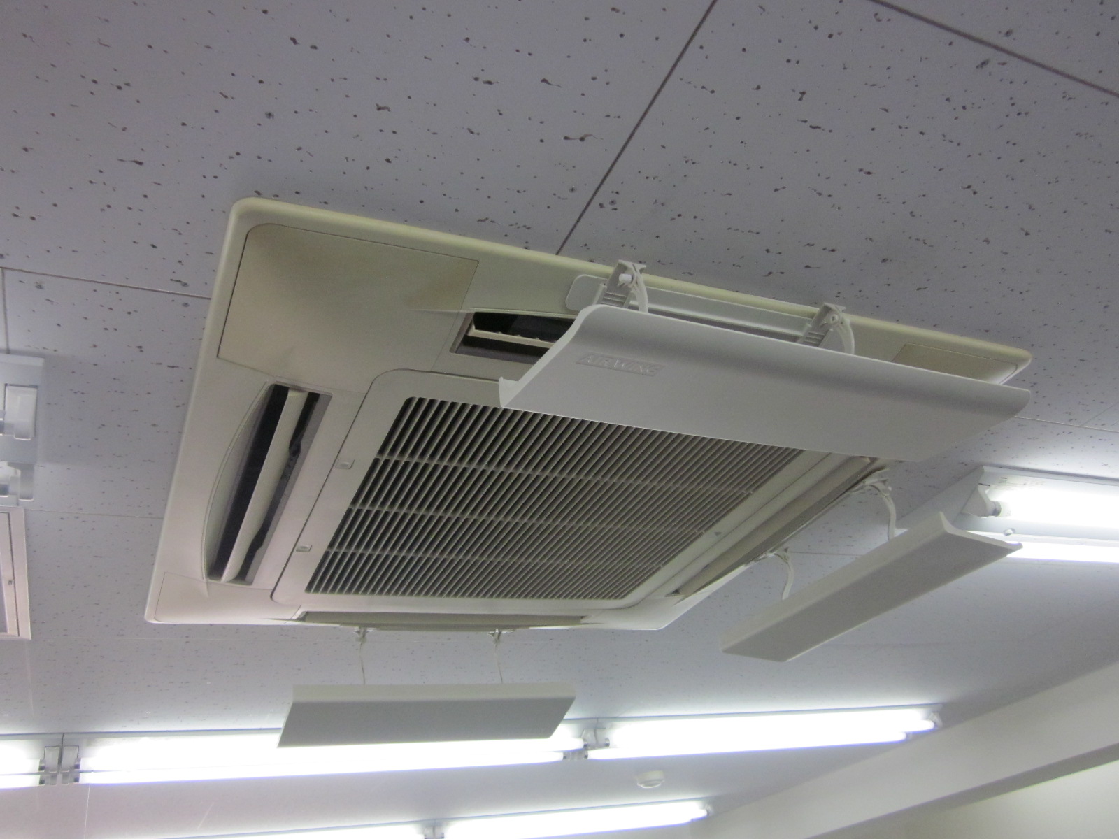 空調設備も綺麗です
