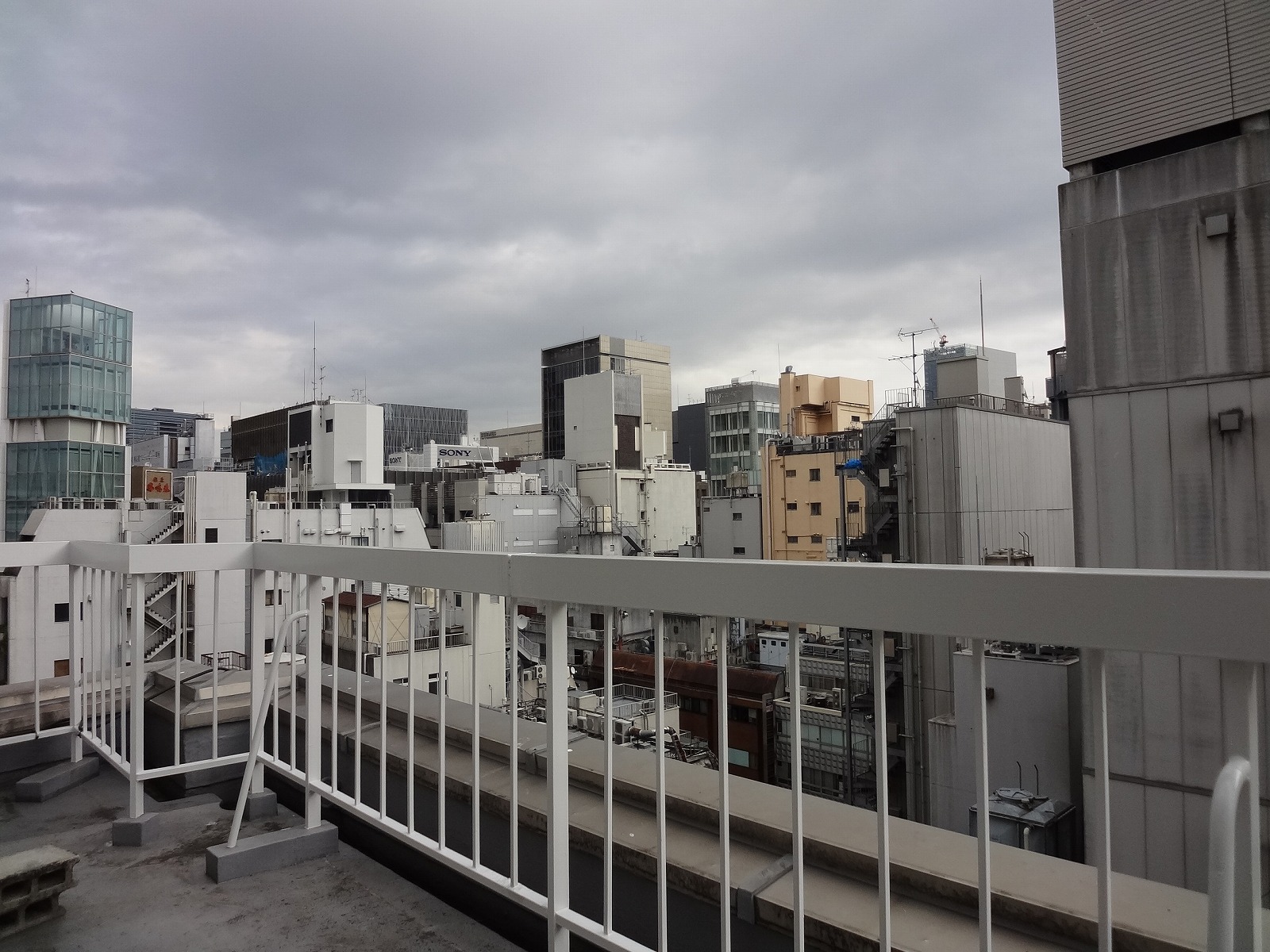 バルコニーからの眺望