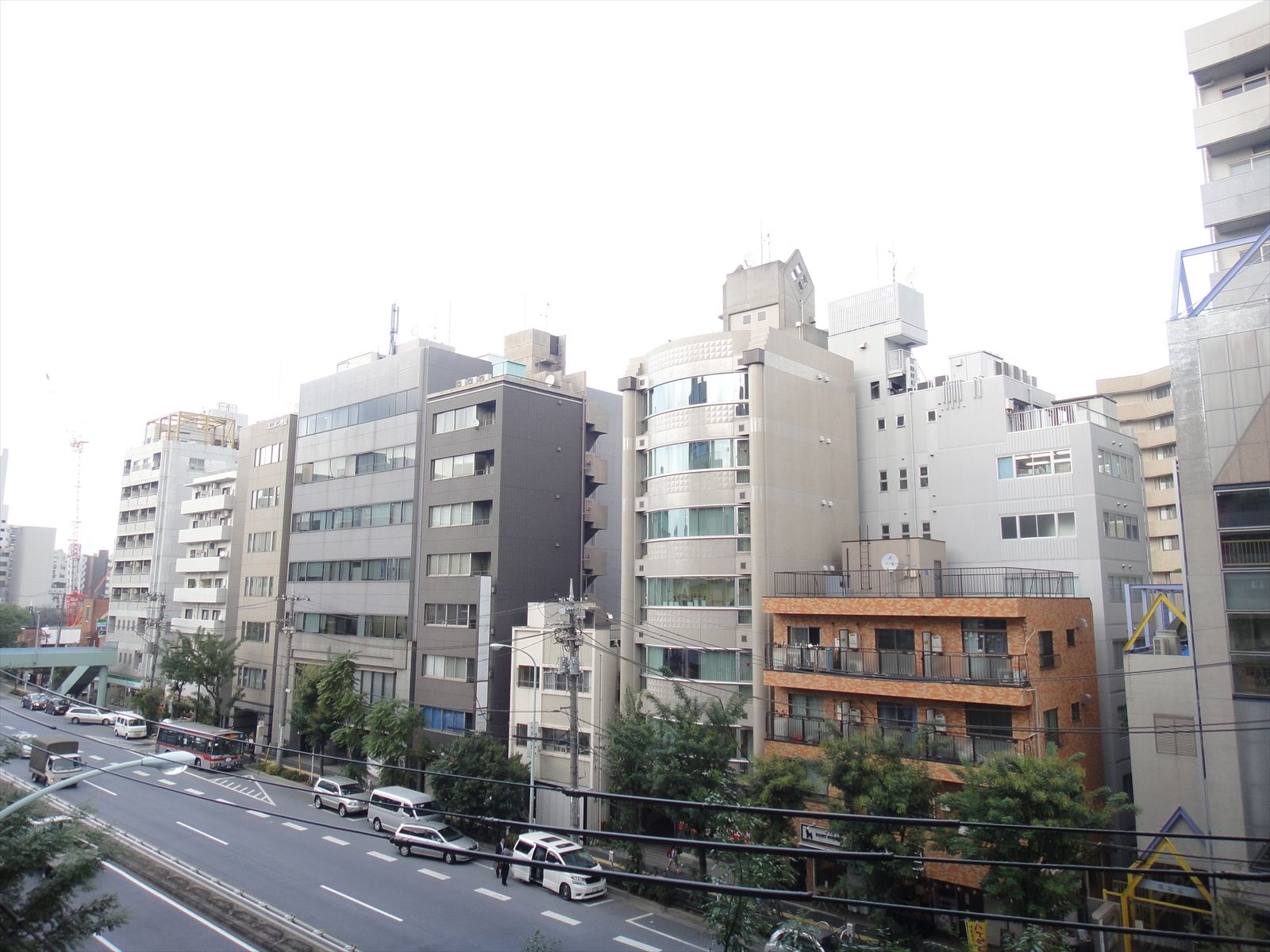 こちらは中目黒方面の眺望