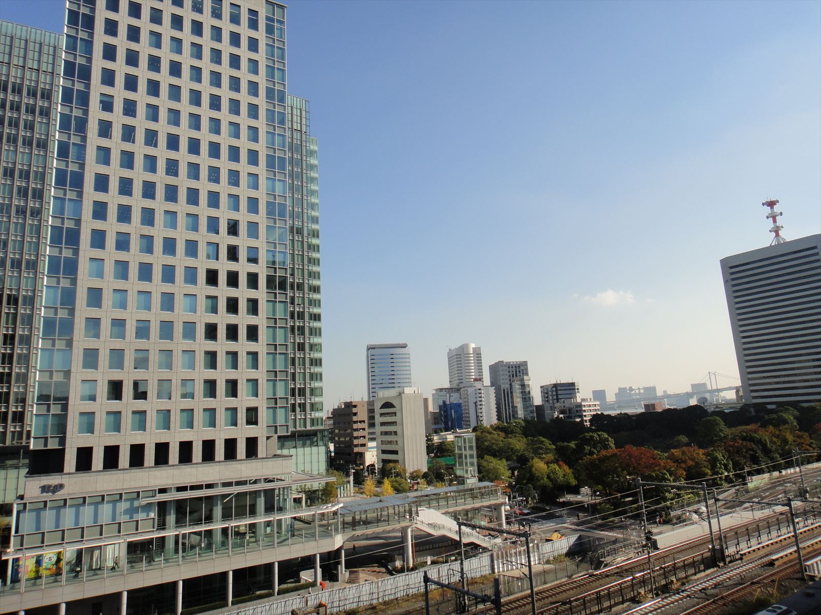 竹芝駅方面の展望