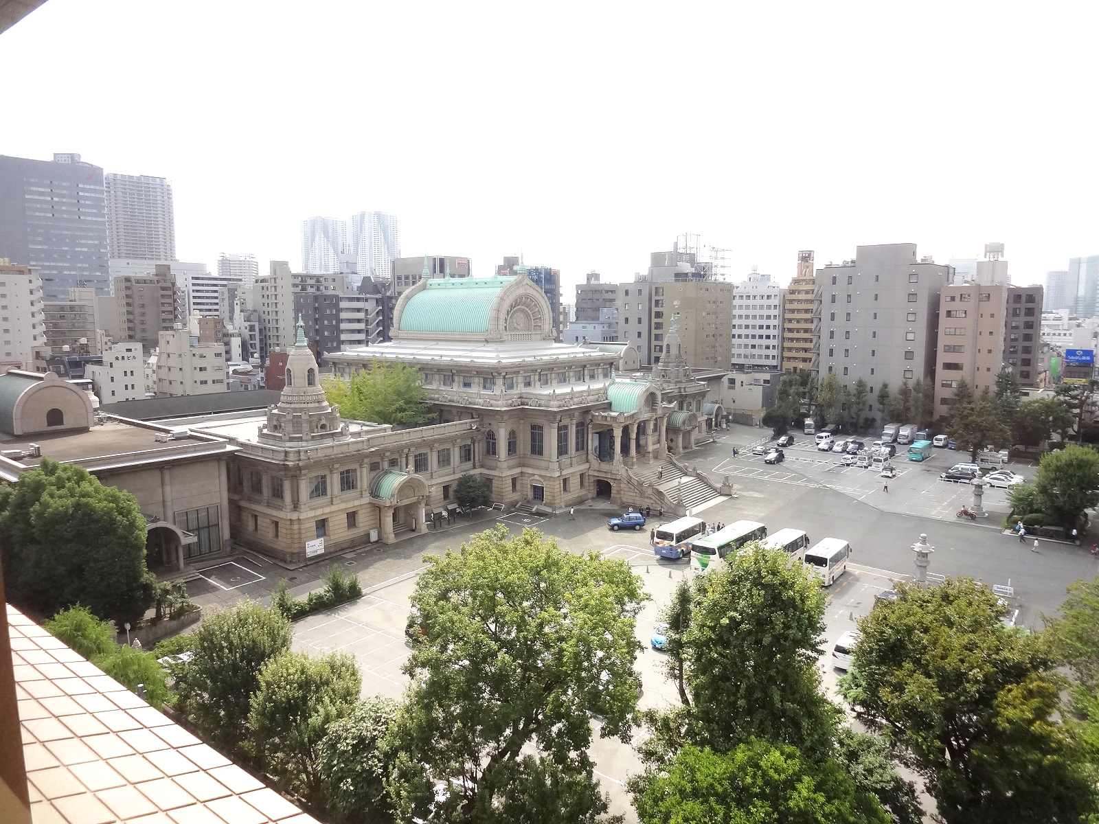 眺望（築地本願寺至近）
