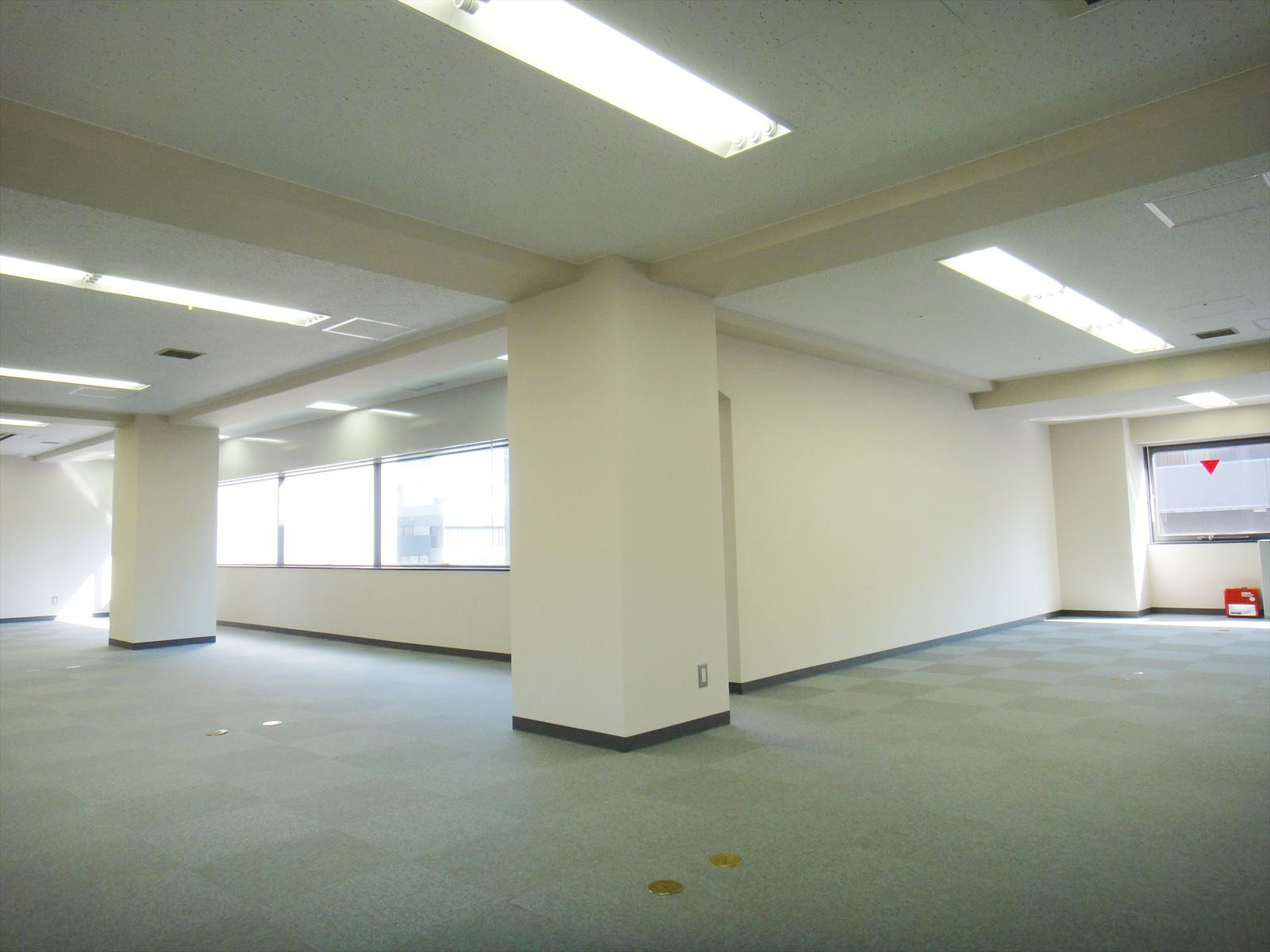 若干変わった形の室内