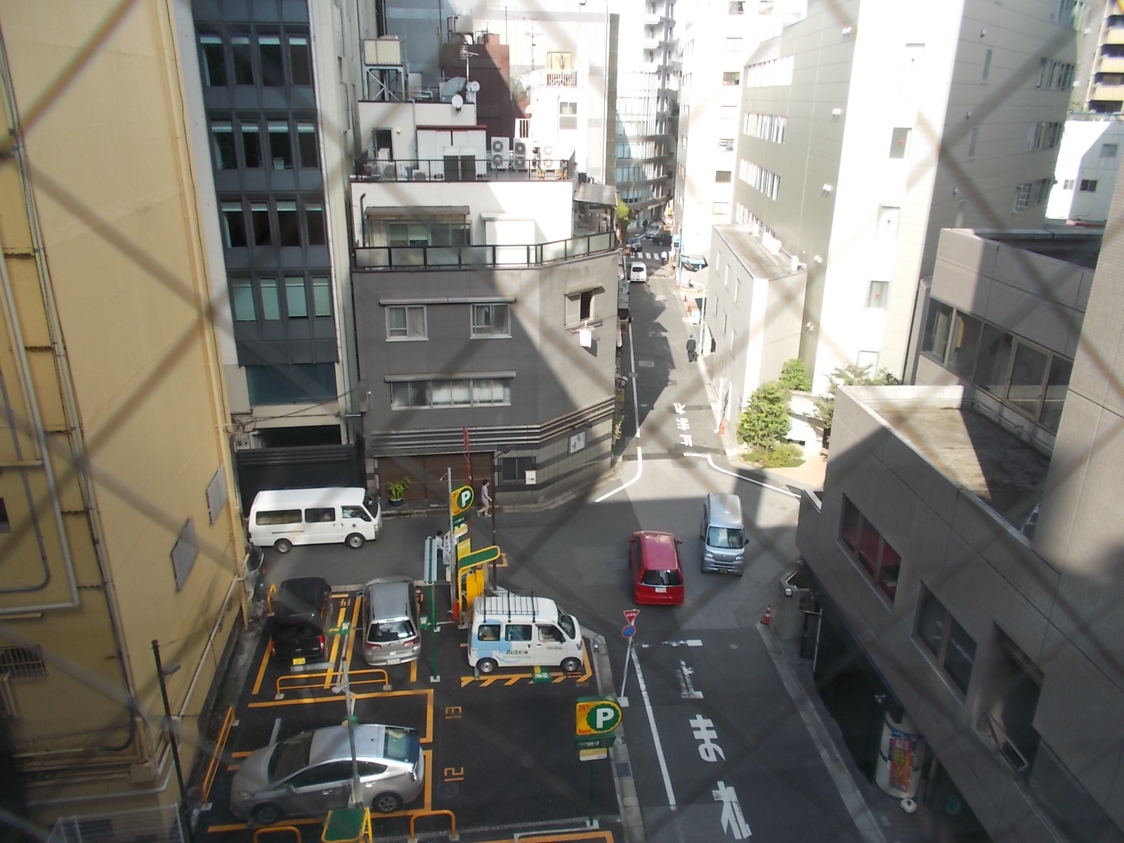 部屋からの景観