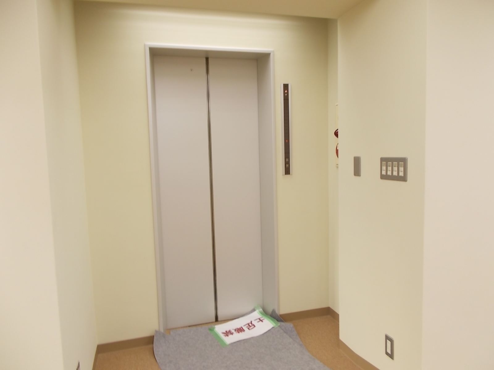 エレベーターからダイレクトイン