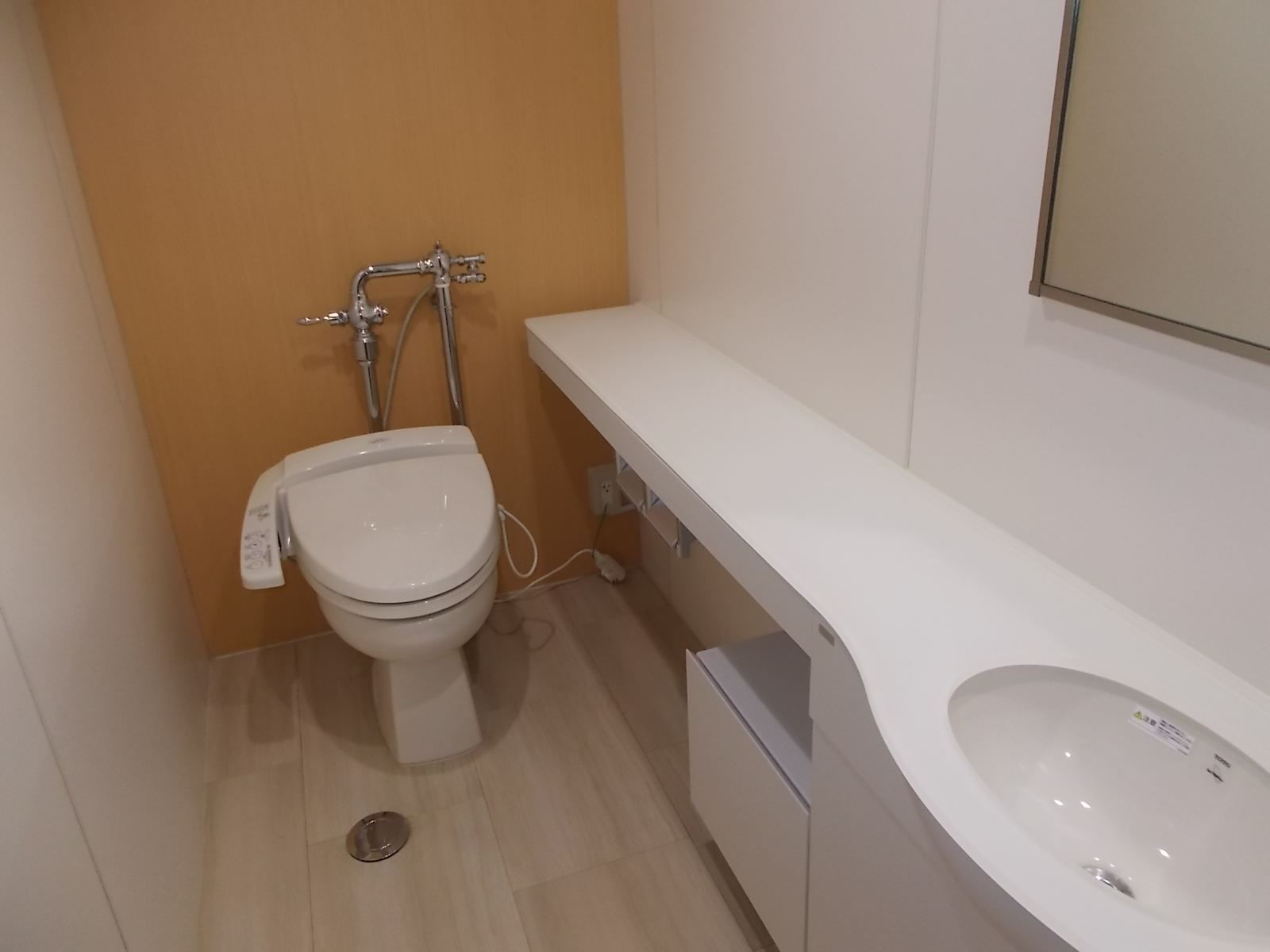 トイレはリニューアル