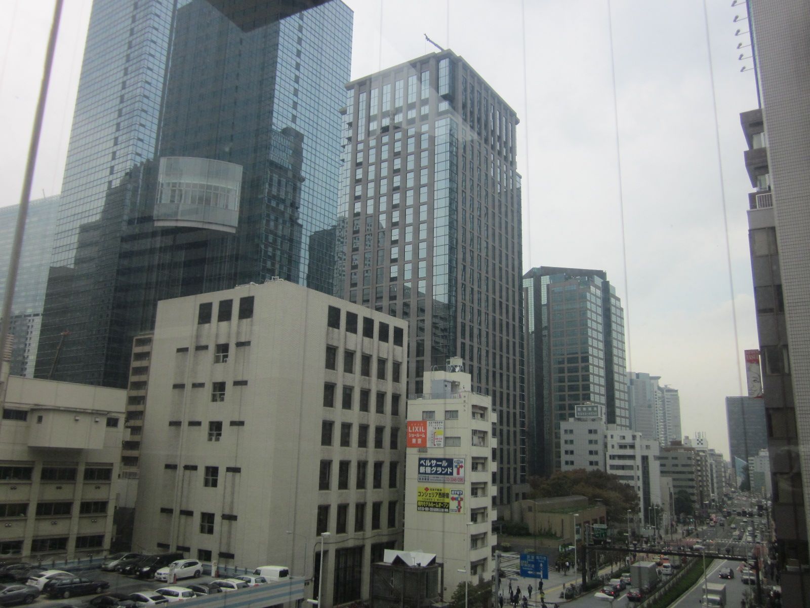 高層ビル群を眺められる眺望は圧巻