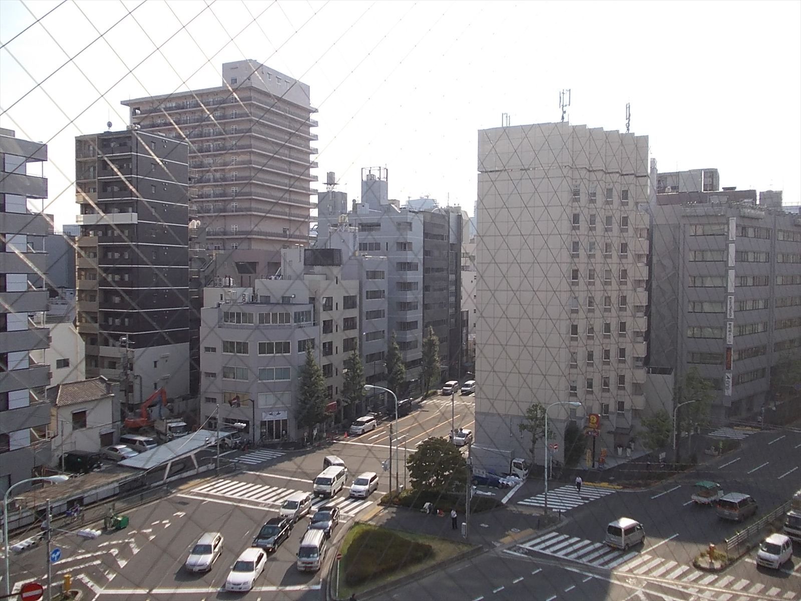 靖国通りを見下ろす眺望