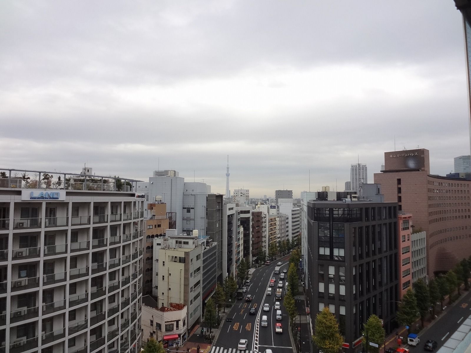 眺望（スカイツリー方面）