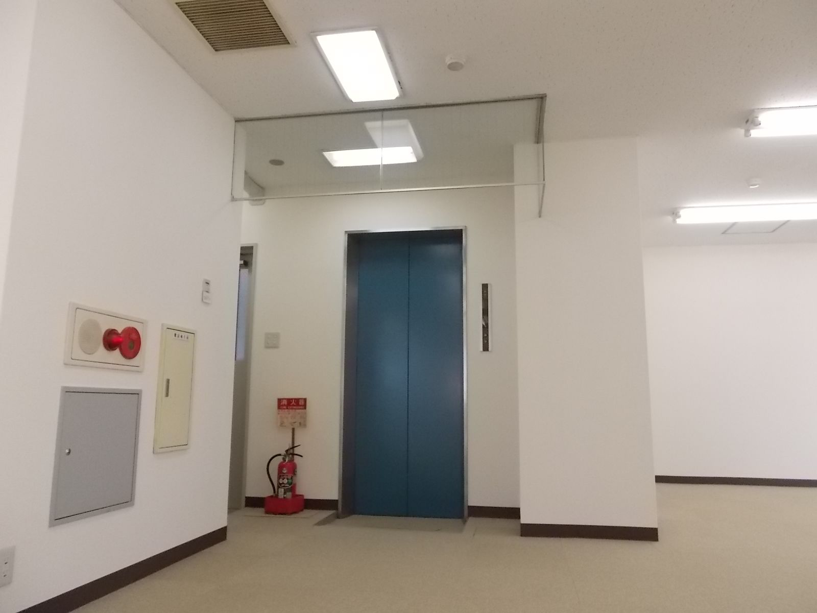 エレベーターからダイレクトイン