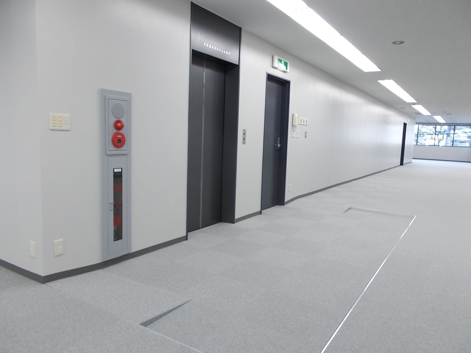 エレベーターからのダイレクトインの間取り