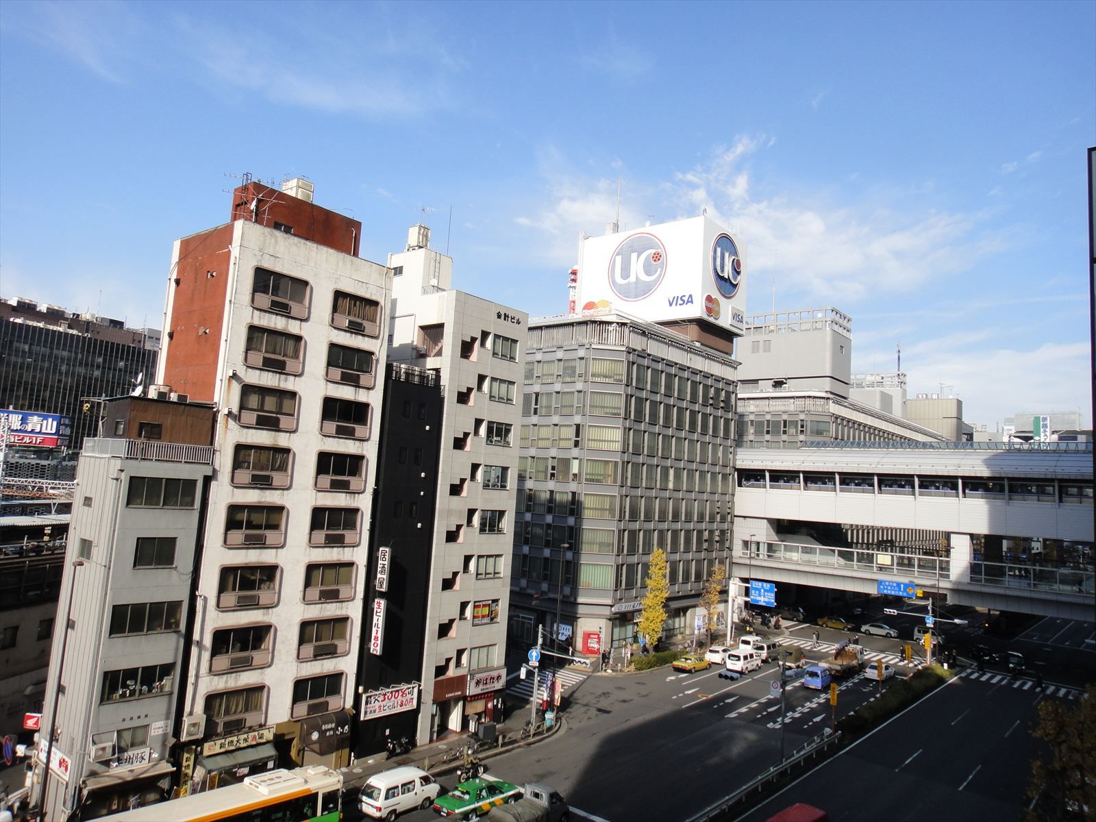 第1京浜方向の眺望