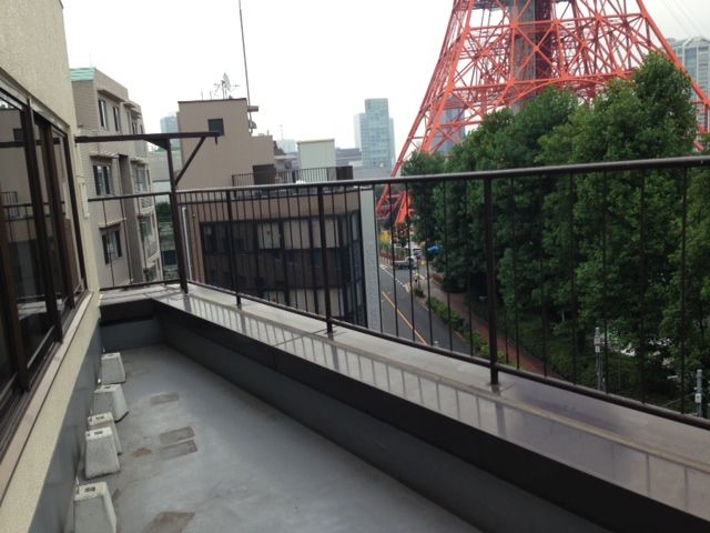 バルコニーからの景色