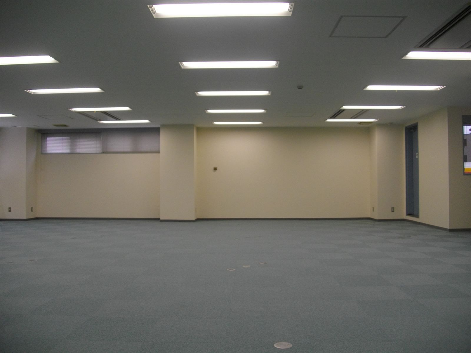 柱の少ない区画