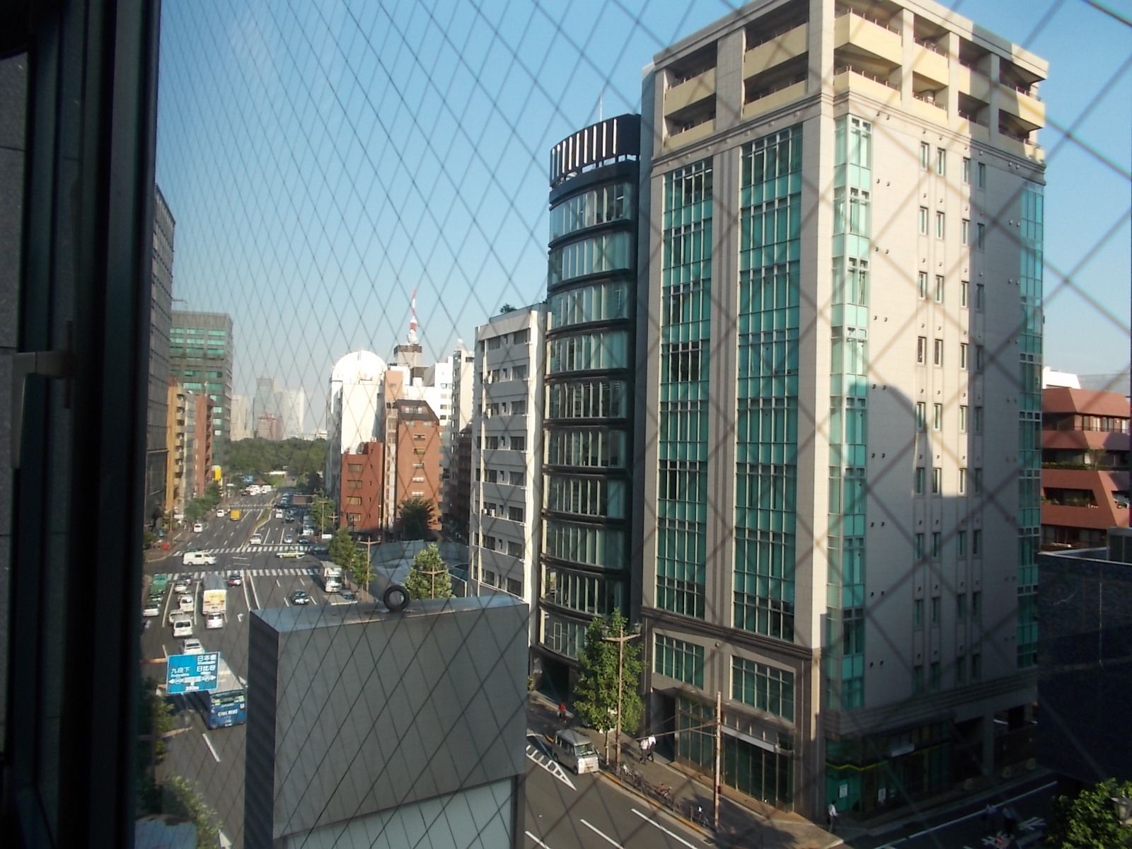 窓面からの景色