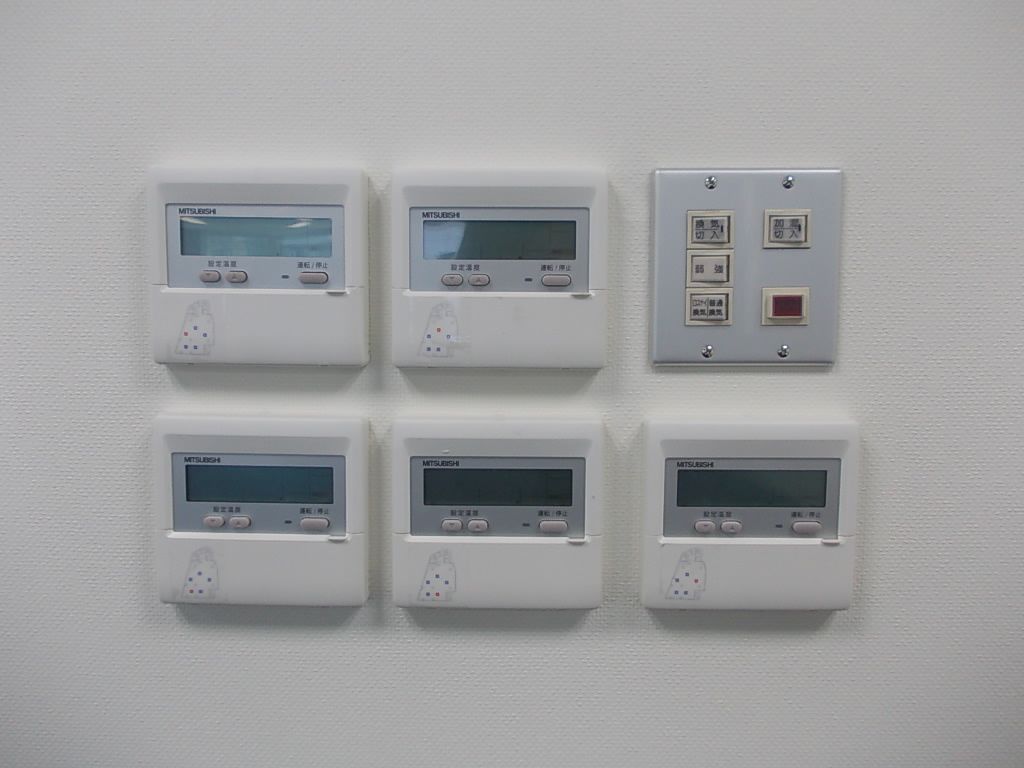 個別空調完備