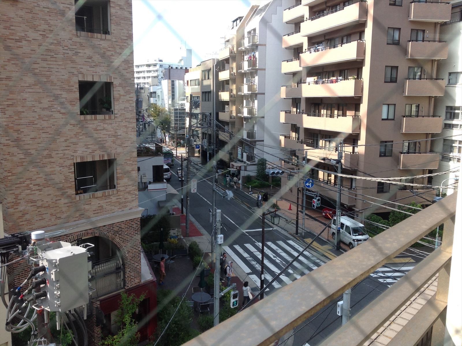 窓面からの景色