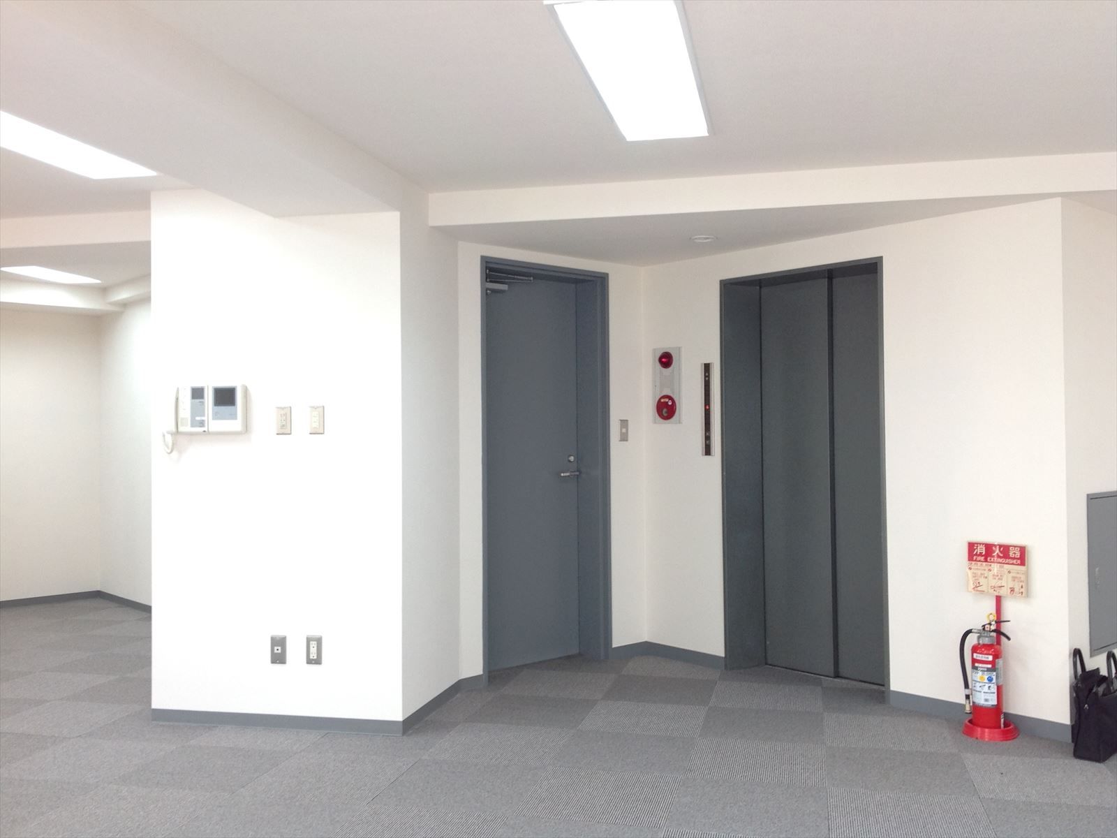 エレベーターからダイレクトイン