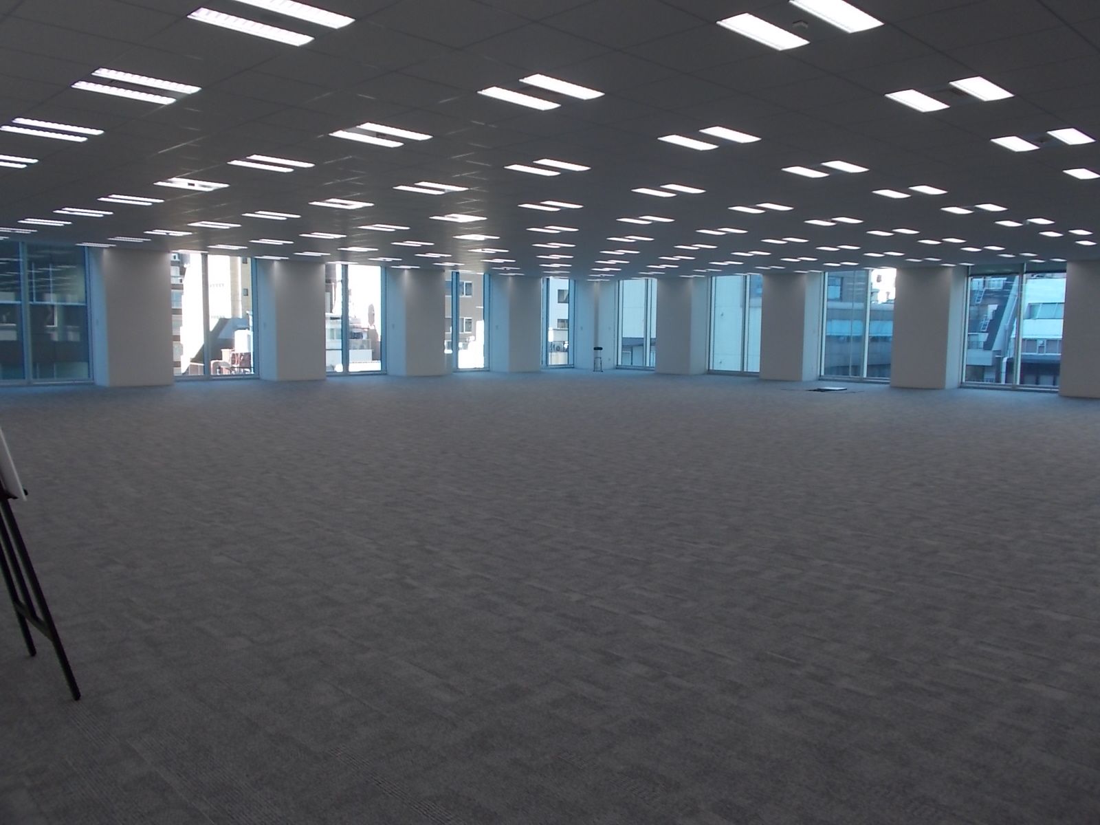 無柱で開放的空間！