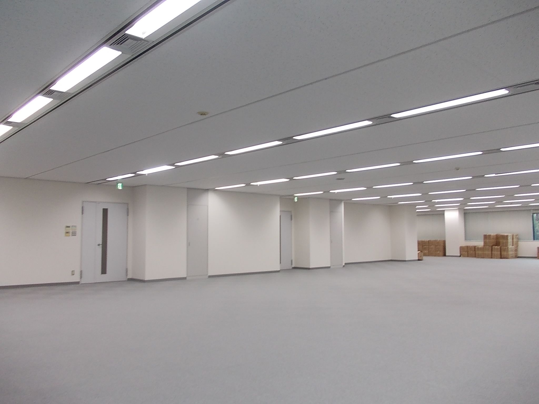 広々と開放的な空間
