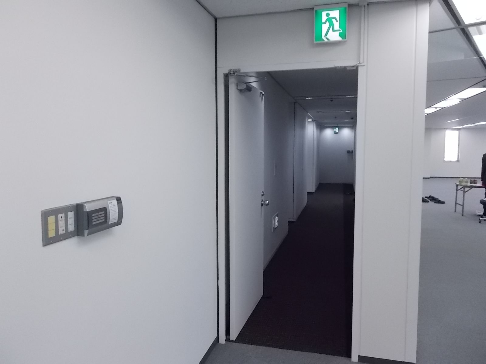 廊下への入口