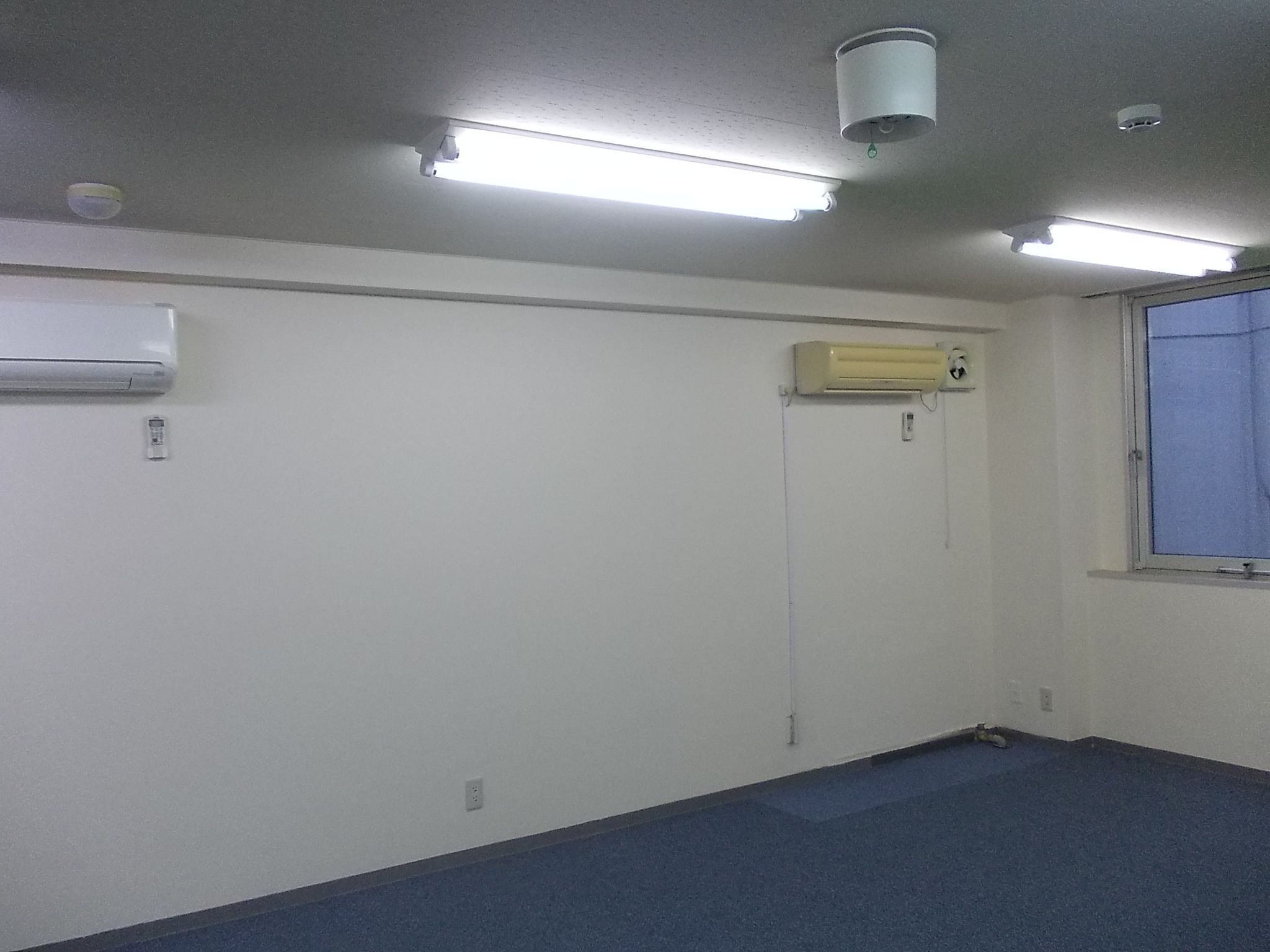 壁付きの空調