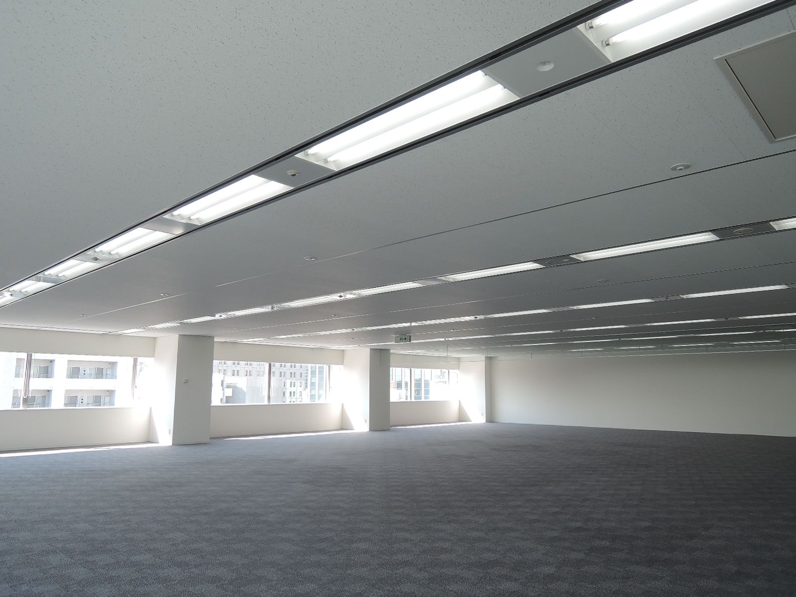 開放感抜群の空間