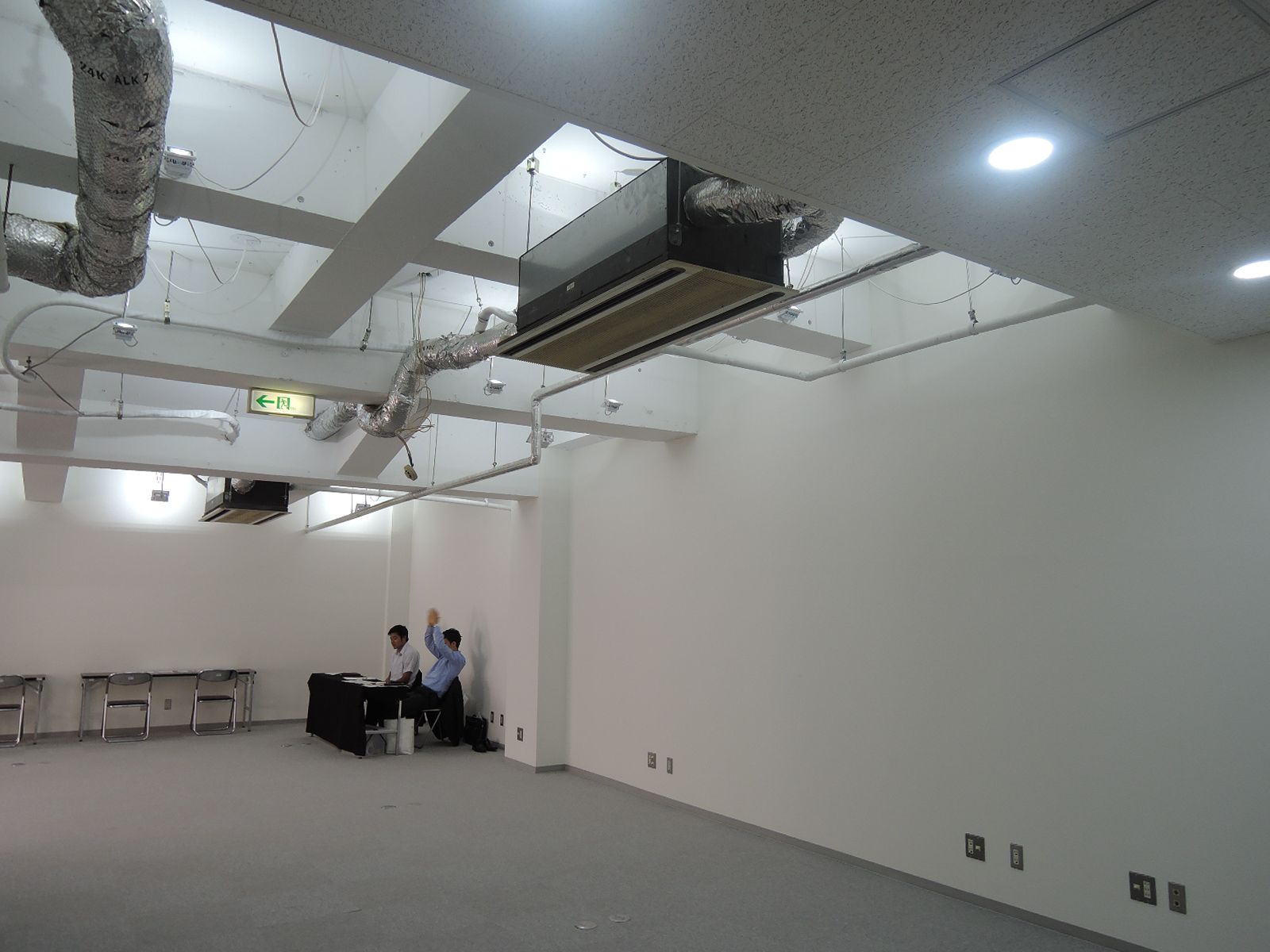 天井の様子