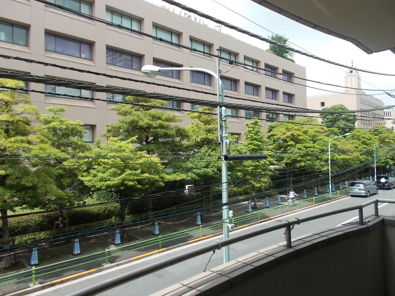 バルコニーからの景色