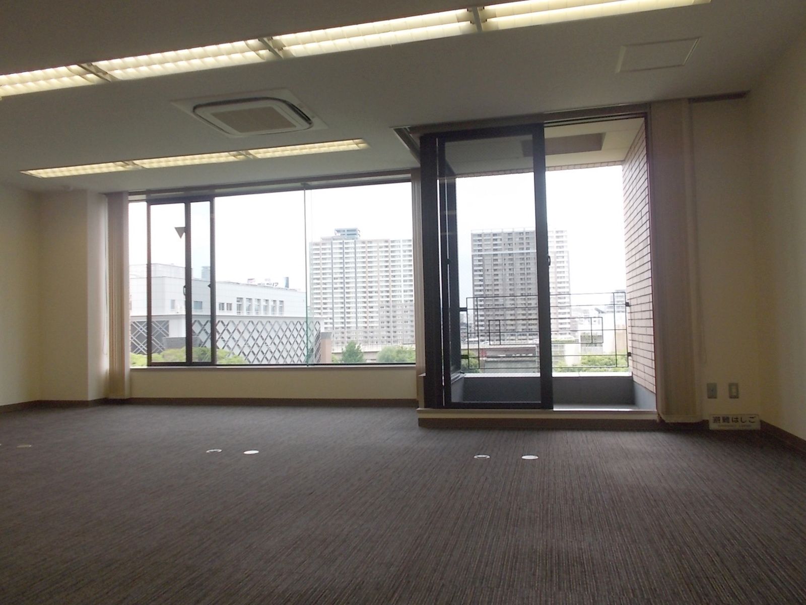 窓が大きく開放的