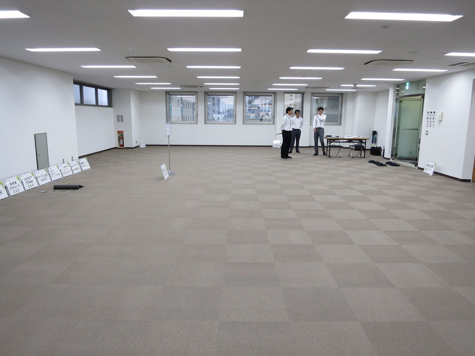 貸室別角度の様子